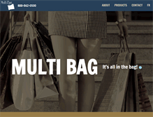 Tablet Screenshot of multibag.com